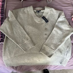 Tommy Hilfiger Women’s Grey Sweater